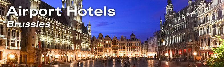 Brussels Grand Place at dusk, Belgium