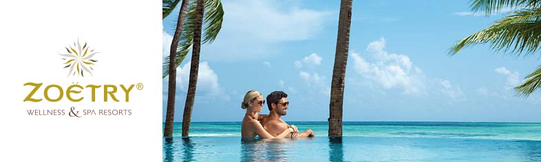 Couple on sailboat, Zoetry Resorts